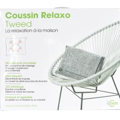 La Chaise Longue Massage & Relaxation|Cocoon-COUSSIN RELAXO TWEED