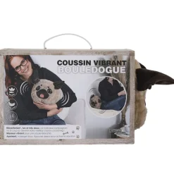 La Chaise Longue Cocoon-COUSSIN VIBRANT BOULEDOGUE