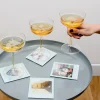 La Chaise Longue Boissons & Cocktails-DESSOUS DE VERRES PHOTO 4 PCS
