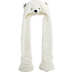 La Chaise Longue Mode-ECHARPE 3 EN 1 OURS BLANC