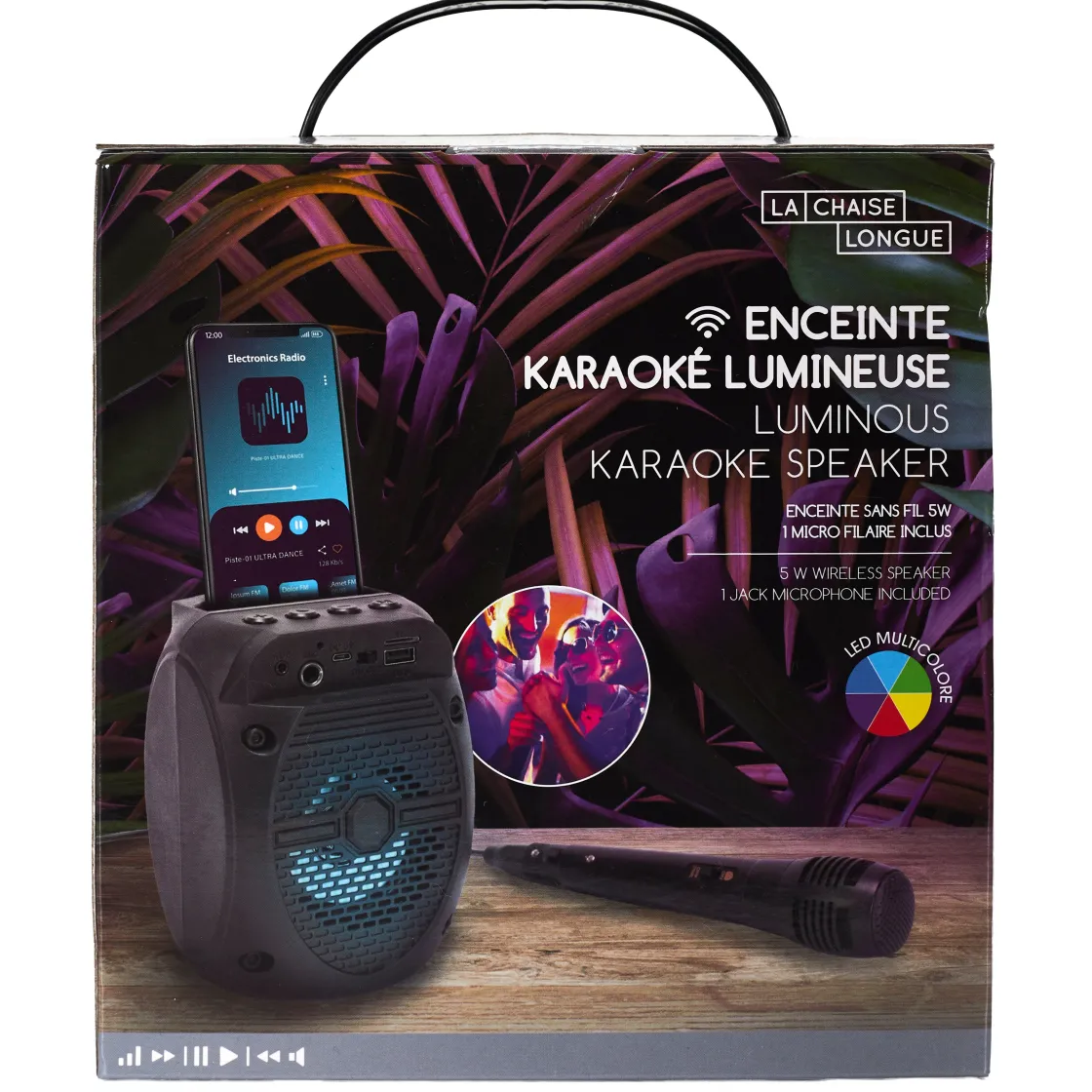 La Chaise Longue Son & Musique|Son & Musique-ENCEINTE BT MICRO KARAOKE