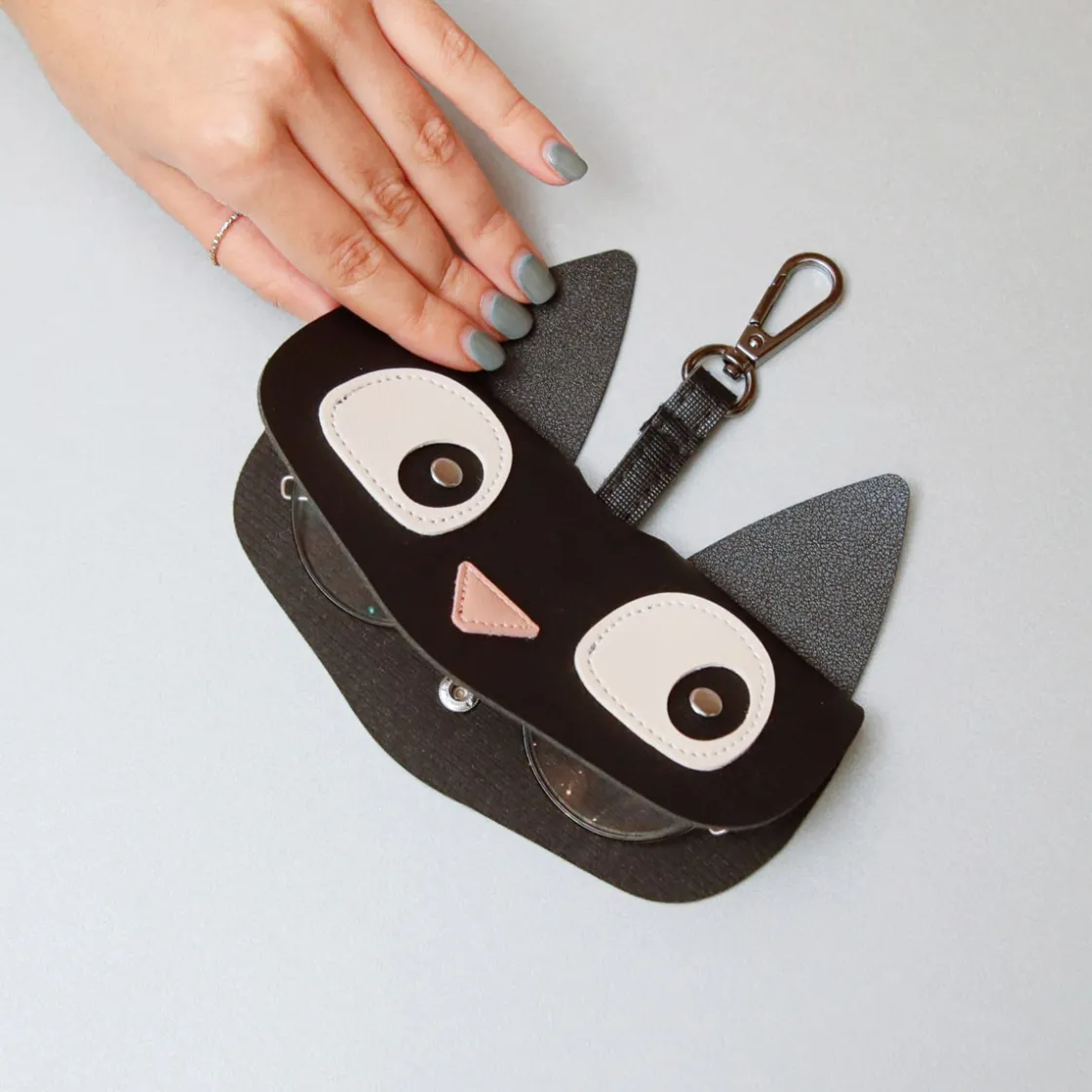 La Chaise Longue Accessoires-ETUI A LUNETTES CHAT