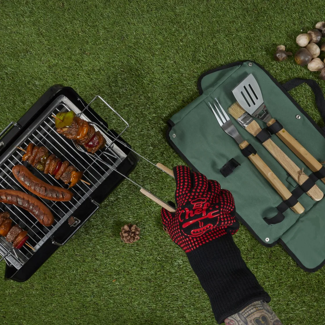 La Chaise Longue Pique-nique & Barbecue-GANT ANTI CHALEUR BARBECUE