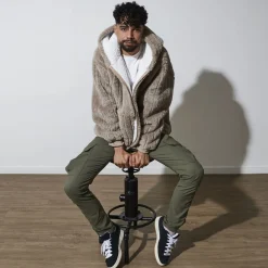 La Chaise Longue Cocoon-GILET SWEAT CAPITAINE FLEMME