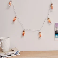 La Chaise Longue Déco-GUIRLANDE BOCAUX FLEURS SECHEES