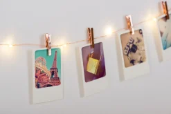 La Chaise Longue Déco-GUIRLANDE PHOTOS CLIPS ROSE GOLD