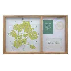 La Chaise Longue Horloge & Réveil-HORLOGE CADRE PHOTO