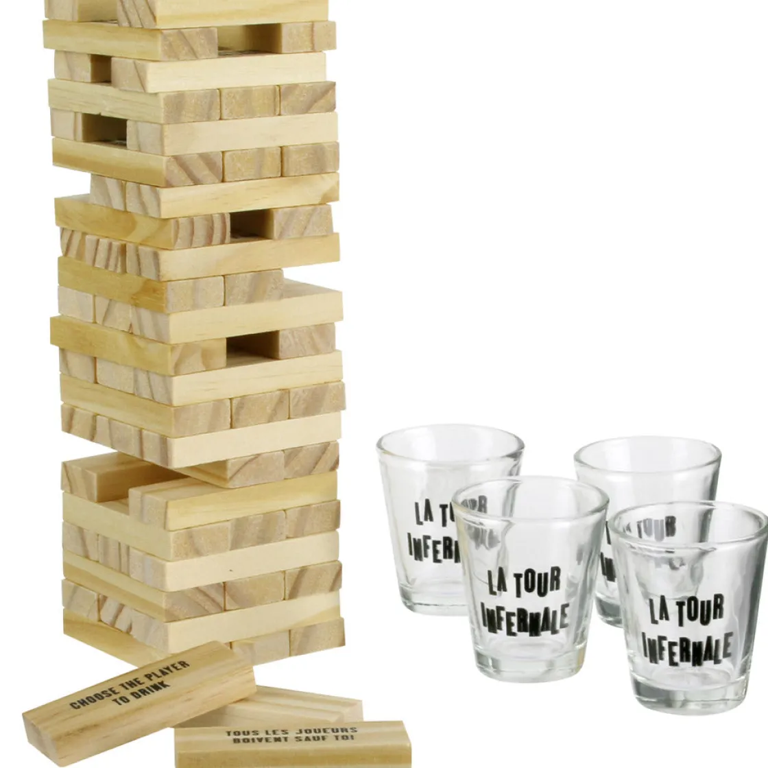 La Chaise Longue Jeux-JEU A BOIRE TOUR INFERNALE