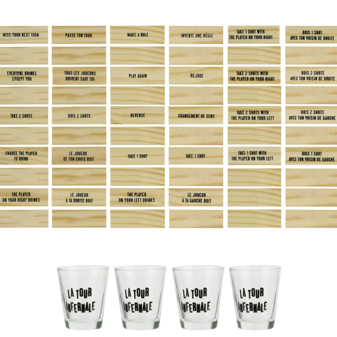 La Chaise Longue Jeux-JEU A BOIRE TOUR INFERNALE