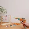 La Chaise Longue Jeux-JEU PISTOLET EN BOIS LANCEUR ELASTIQUES