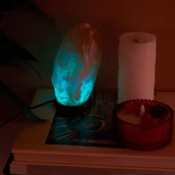 La Chaise Longue Déco Lumineuse|Déco-LAMPE CRISTAL DE SEL ROSE