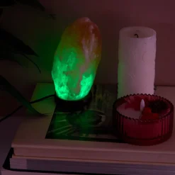 La Chaise Longue Déco Lumineuse|Déco-LAMPE CRISTAL DE SEL ROSE