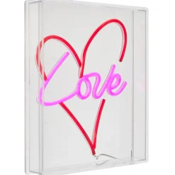 La Chaise Longue Déco Lumineuse|Déco-LAMPE EFFET NEON CŒUR LOVE