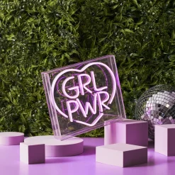 La Chaise Longue Déco Lumineuse|Déco-LAMPE EFFET NEON GIRL POWER