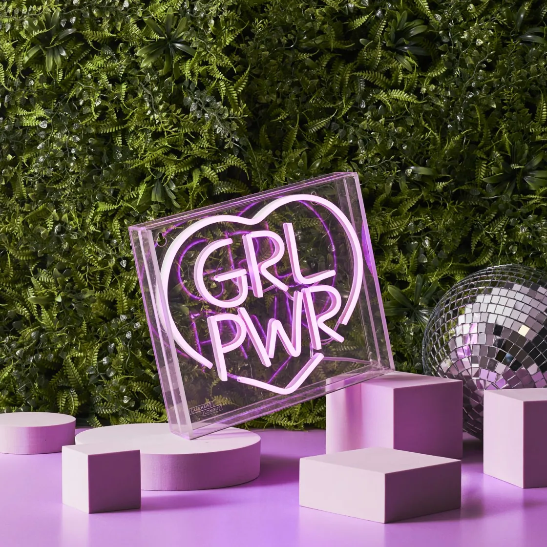 La Chaise Longue Déco Lumineuse|Déco-LAMPE EFFET NEON GIRL POWER