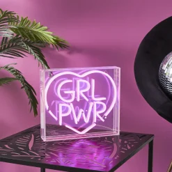 La Chaise Longue Déco Lumineuse|Déco-LAMPE EFFET NEON GIRL POWER