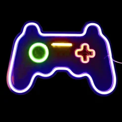 La Chaise Longue Déco Chambre|Déco-LAMPE EFFET NEON LED MANETTE DE JEU