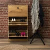 La Chaise Longue Mobilier-MEUBLE A CHAUSSURES 3 PORTES ABBOTT