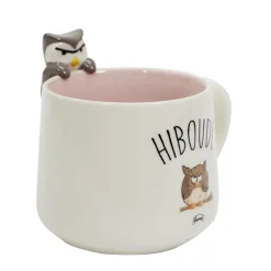 La Chaise Longue Thé & Café-MUG ANIMAUX HIBOUDE
