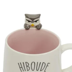 La Chaise Longue Thé & Café-MUG ANIMAUX HIBOUDE