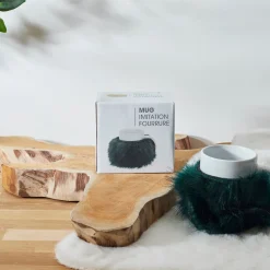 La Chaise Longue Thé & Café-MUG FOURRURE AMOVIBLE SAPIN