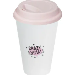La Chaise Longue Thé & Café-MUG TAKE AWAY CRAZY ANIMALS DRAMA QUEEN