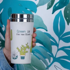 La Chaise Longue Thé & Café-MUG TAKE AWAY LIFE IS GREEN