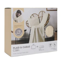 La Chaise Longue Cocoon-PLAID CABAS CALIN