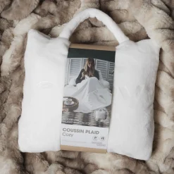 La Chaise Longue Cocoon-PLAID COUSSIN COZY