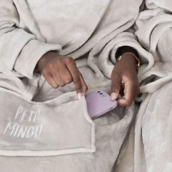 La Chaise Longue Cocoon-PLAID DUO KANGOUROU GROS MATOU