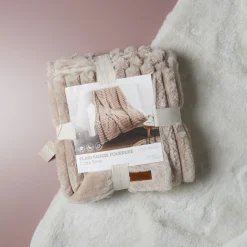 La Chaise Longue Cocoon-PLAID FAUSSE FOURRURE COSY TIME