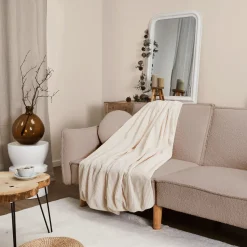 La Chaise Longue Cocoon-PLAID VELVERY XXXL COSY STRIP