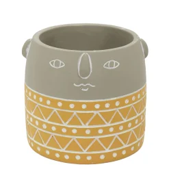 La Chaise Longue Déco-PLANTEUR AKI JAUNE