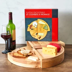 La Chaise Longue Art De La Table-PLATEAU DE SERVICE ET COUVERTS A FROMAGE