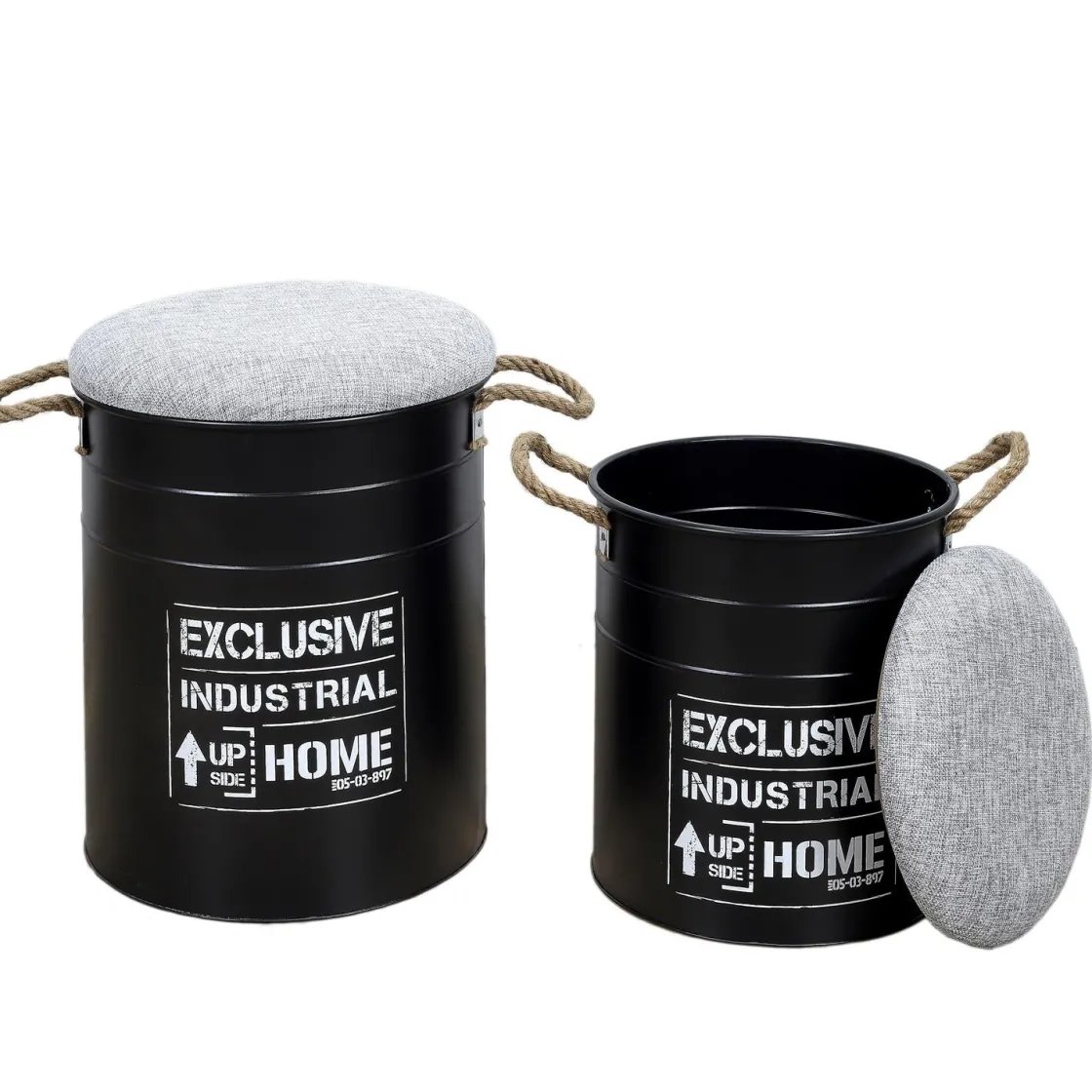 La Chaise Longue Mobilier-POUF GIGOGNE BARIL DOCK X2