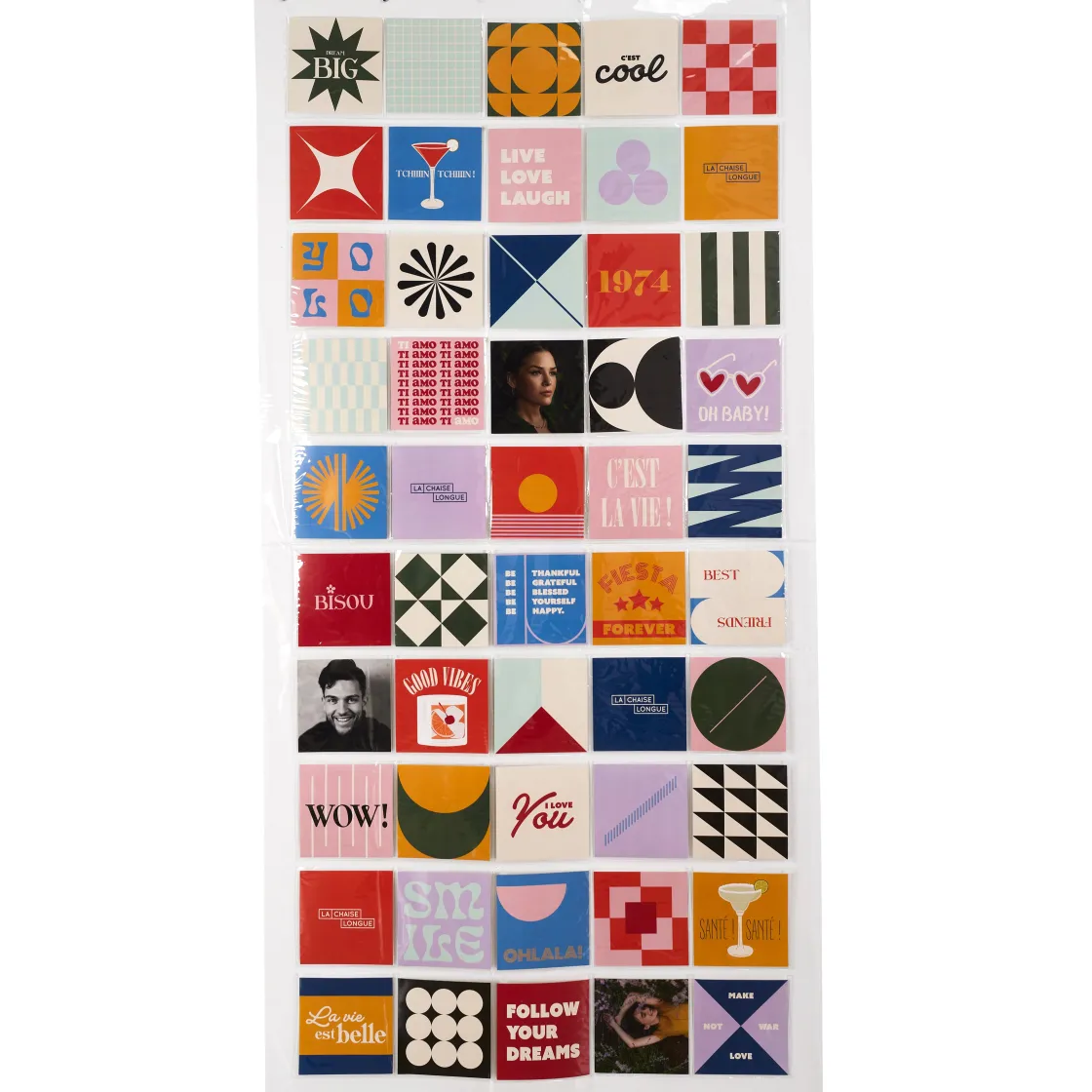 La Chaise Longue Loisirs & Entretien-RIDEAU PORTE PHOTOS 50 POCHETTES