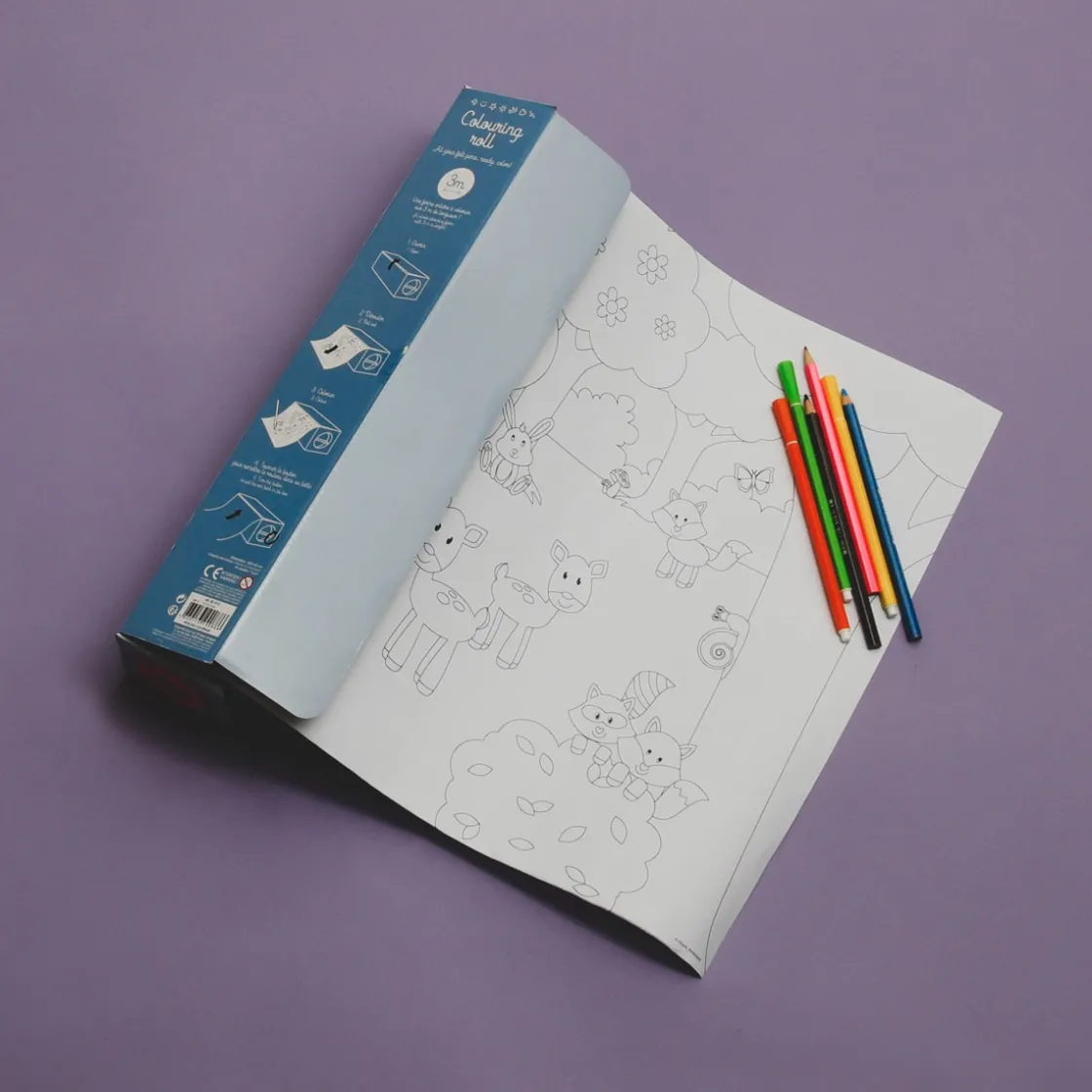 La Chaise Longue Jeux-ROULEAU DE COLORIAGE