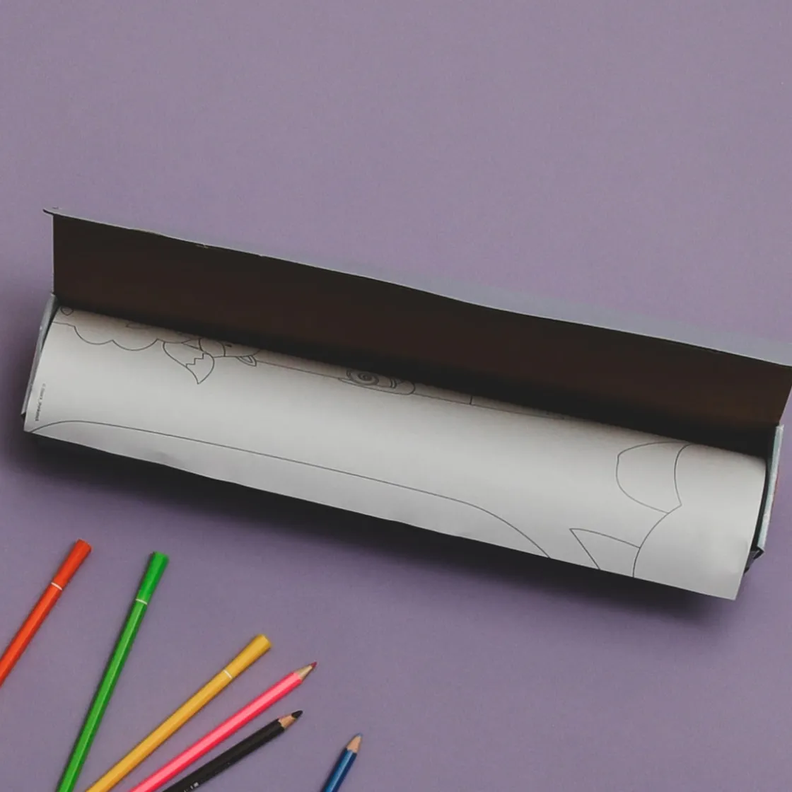 La Chaise Longue Jeux-ROULEAU DE COLORIAGE