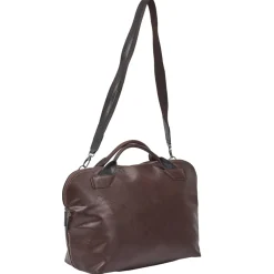 La Chaise Longue Sacs & Pochettes-SAC VOYAGE OAKLAND CHOCO
