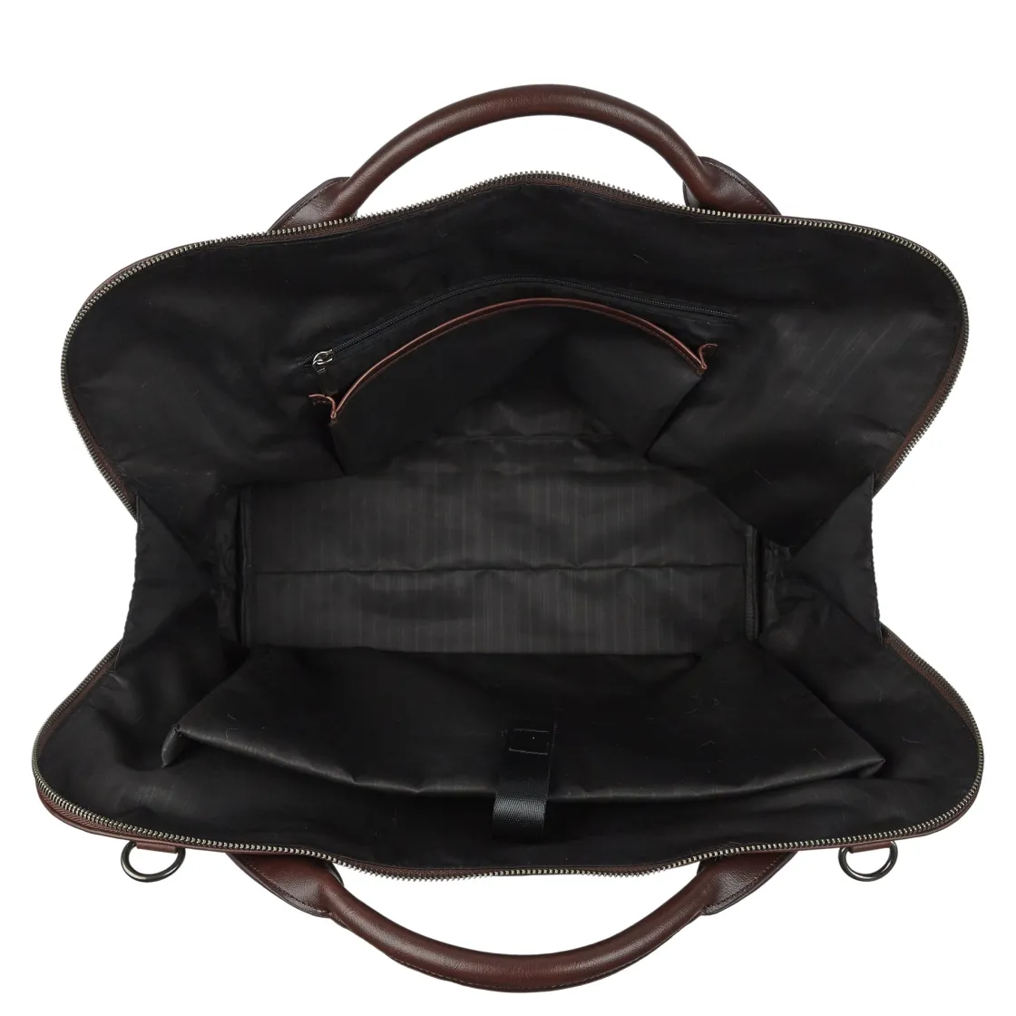 La Chaise Longue Sacs & Pochettes-SAC VOYAGE OAKLAND CHOCO