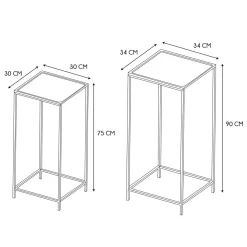 La Chaise Longue Mobilier-SELLETTE X2 FELICITY