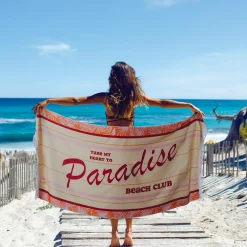La Chaise Longue Piscine & Plage-SERVIETTE DE PLAGE PARADISE