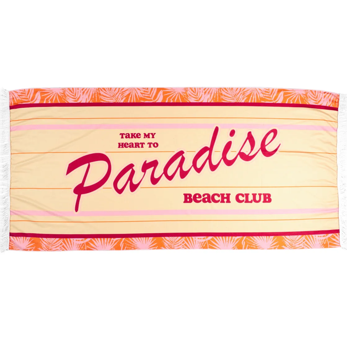 La Chaise Longue Piscine & Plage-SERVIETTE DE PLAGE PARADISE