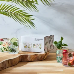 La Chaise Longue Boissons & Cocktails-SET DE 4 VERRES COSYTIME
