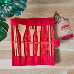 La Chaise Longue Pique-nique & Barbecue|Accessoires-SET DE COUVERTS GO GREEN