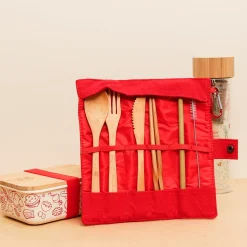 La Chaise Longue Pique-nique & Barbecue|Accessoires-SET DE COUVERTS GO GREEN