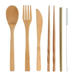 La Chaise Longue Pique-nique & Barbecue|Accessoires-SET DE COUVERTS GO GREEN