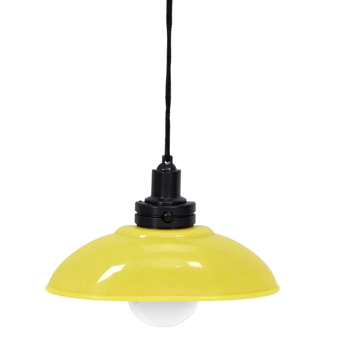 La Chaise Longue Déco Lumineuse|Déco-SUSPENSION VEILLEUSE RETRO JAUNE