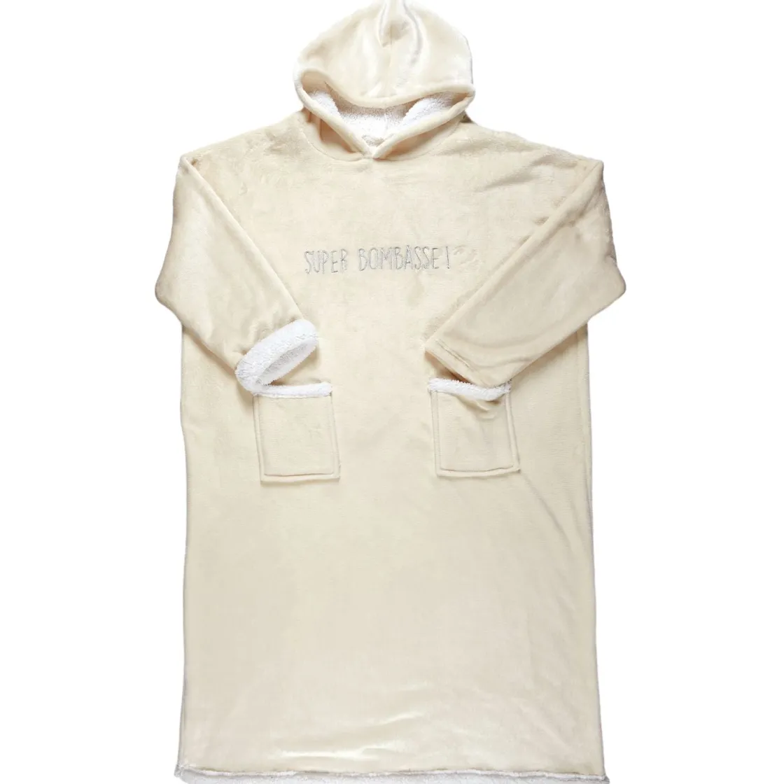 La Chaise Longue Cocoon-SWEAT PLAID BOMBASSE