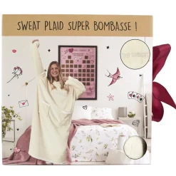 La Chaise Longue Cocoon-SWEAT PLAID BOMBASSE